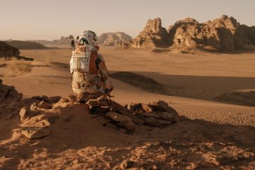 The Martian Matt Damon screen shot