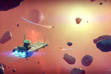 No man's sky game footage of space exploration