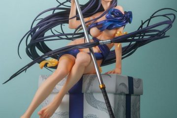jlist figurine with a bow around her